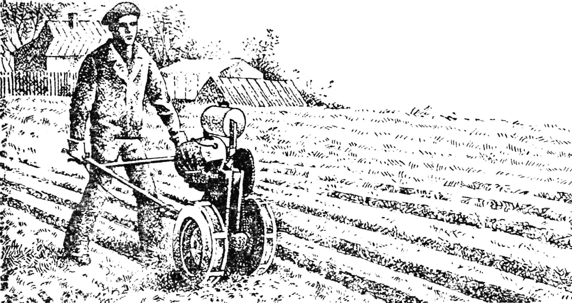 Мотоблок Вятич: саморобна конструкція Ільїчева DIY