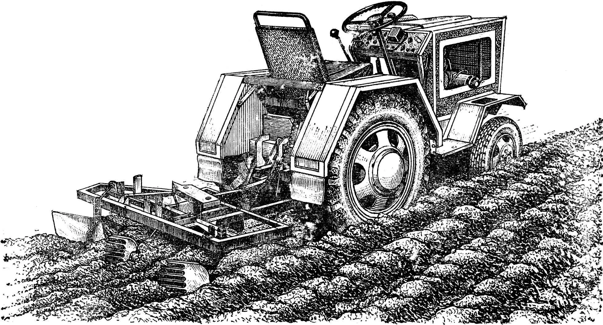 Міні-трактор МТ-5: конструкція Чиркова своїми руками