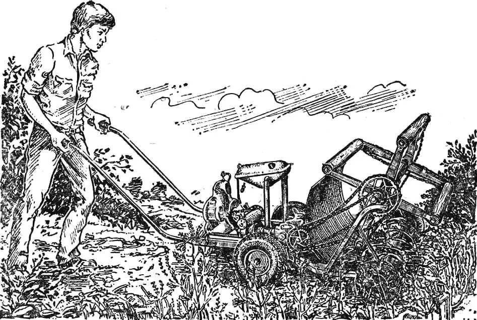 Мотопропольщик: боротьба з амброзією своїми руками DIY