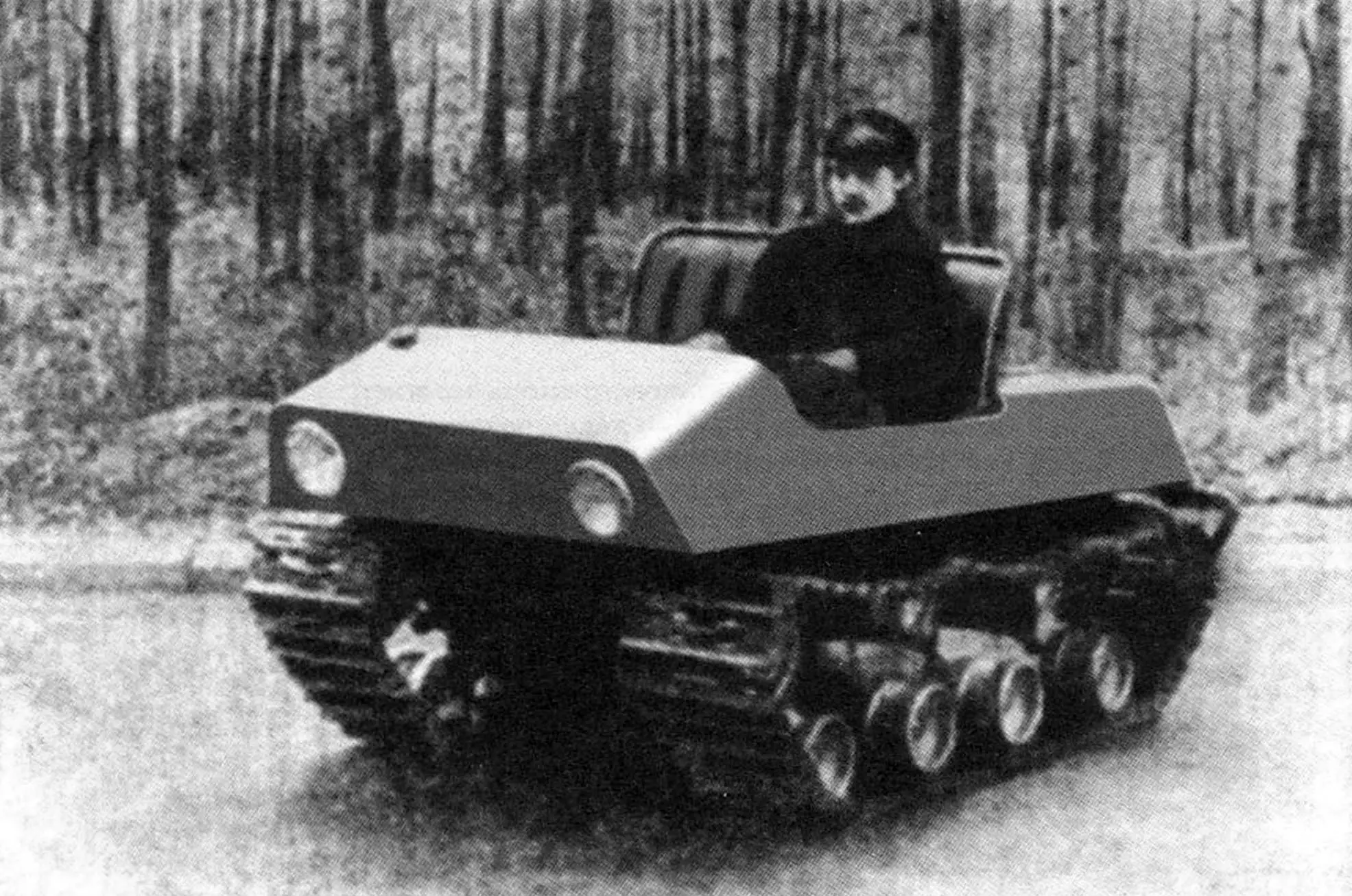 Мікровсюдихід для лісника: гусеничний всюдихід своїми руками