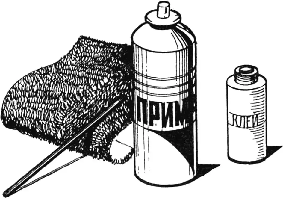 Валик для фарби з аерозольного балончика своїми руками