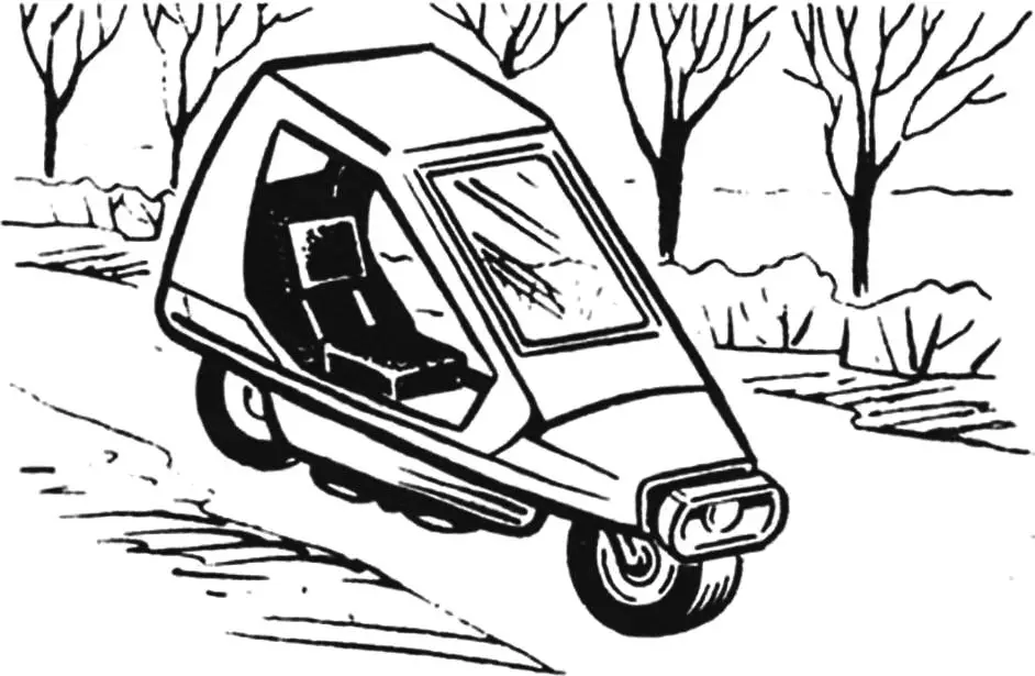 Авторолер своїми руками: мотомобіль з скутера 50 см³ — інструкція