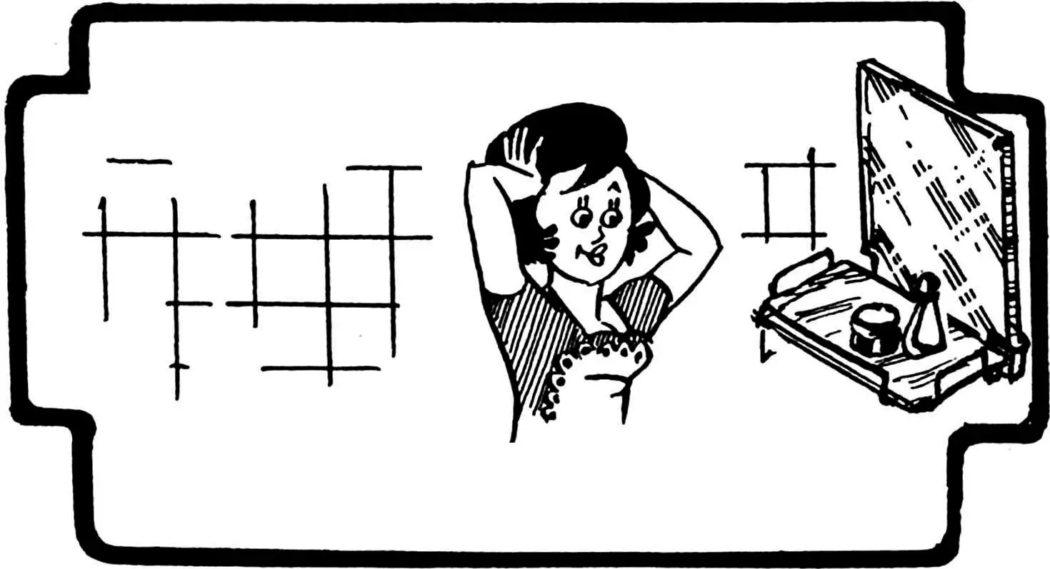 Скляна поличка до дзеркала: дротяний каркас без свердління