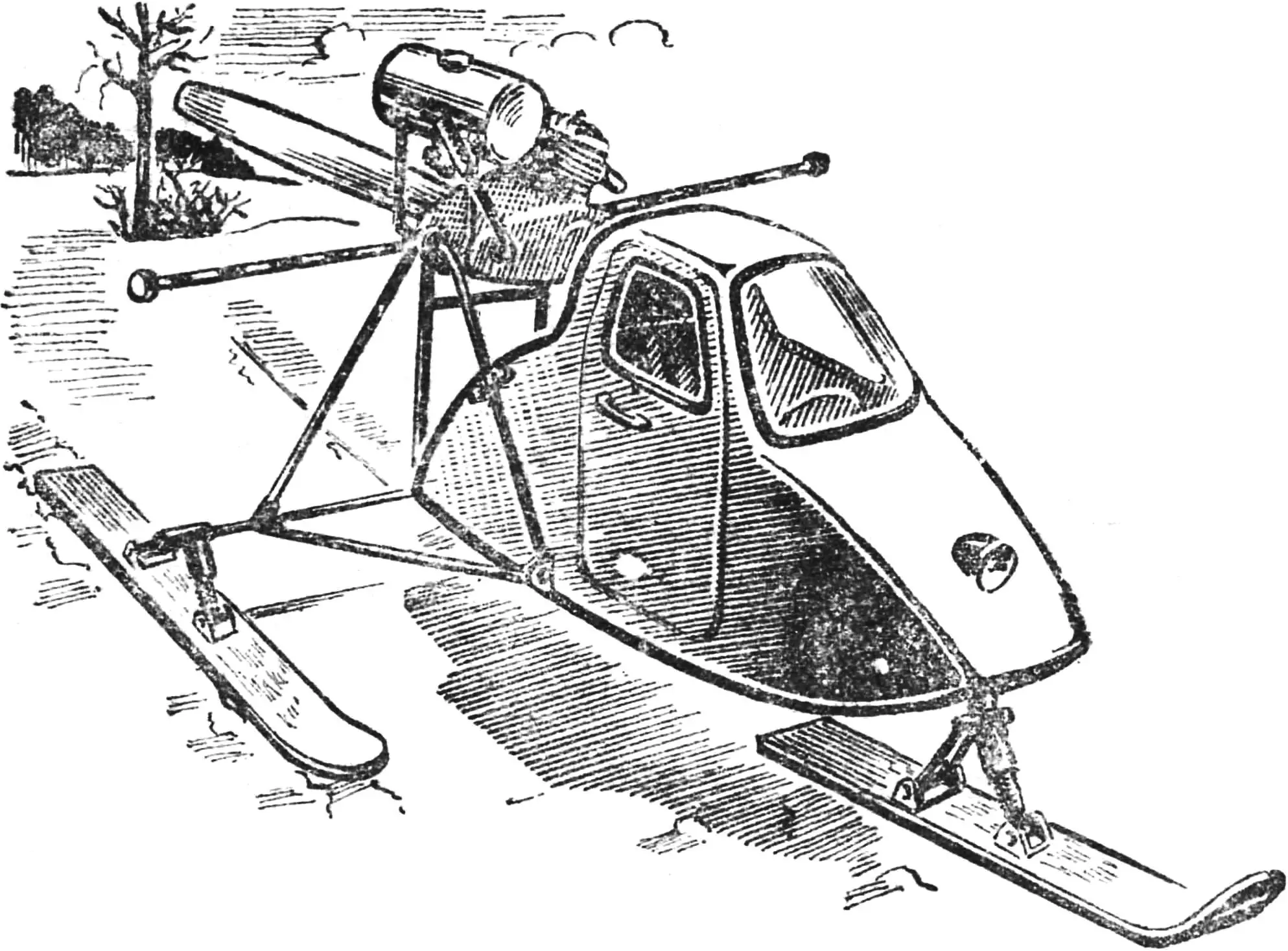 Історія аеросаней ПМ: шлях конструктора М. Псарєва до ПМ-4