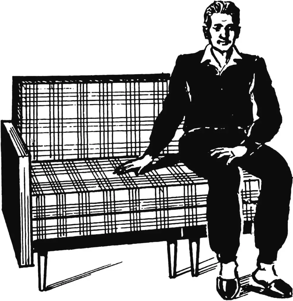 Переробка двох крісел-ліжок у диван: покрокова інструкція