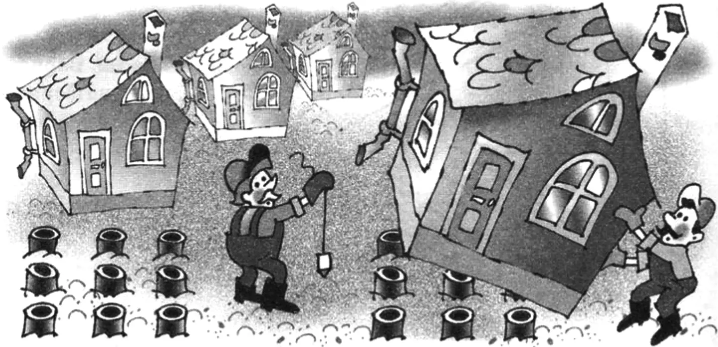 Закладні опори фундаментів: клиноподібні кільця
