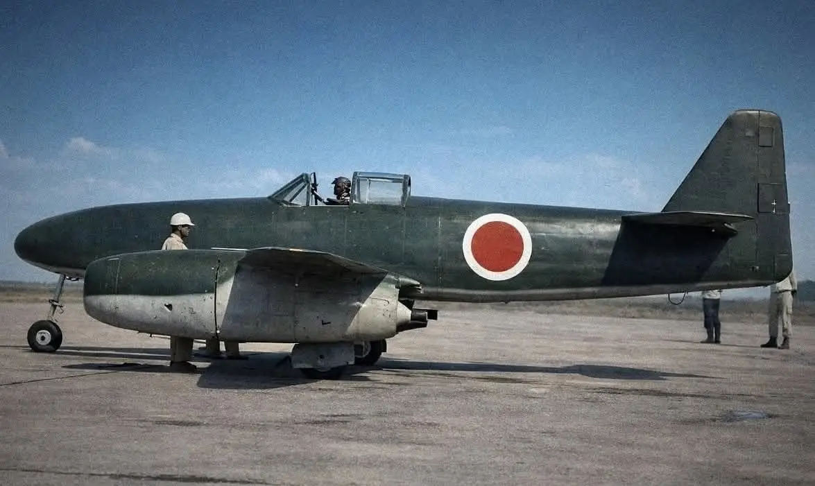 Nakajima Kikka перед першим польотом