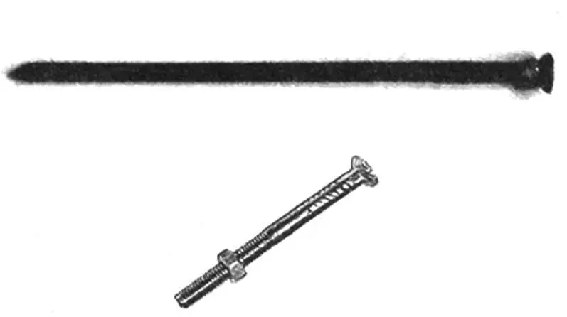 ВИНТ ИЗ ГВОЗДЯ