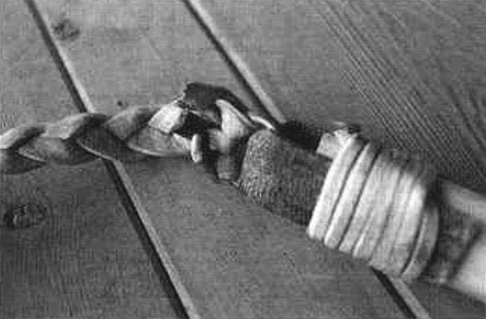 Соединение рукой с плетью