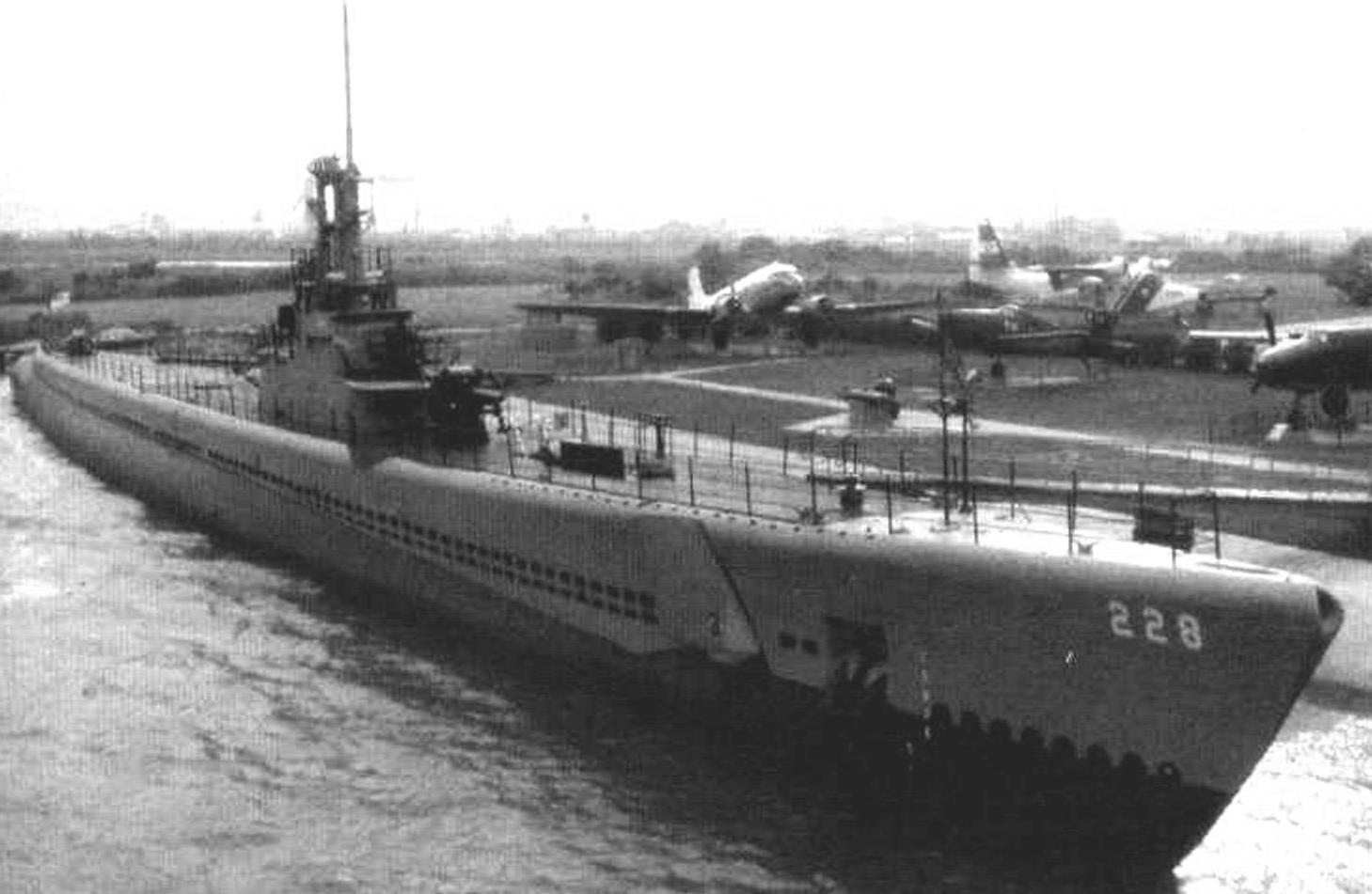 Подводная лодка «Драм» (SS-228) типа «Гэто» (США, 1941 г.)