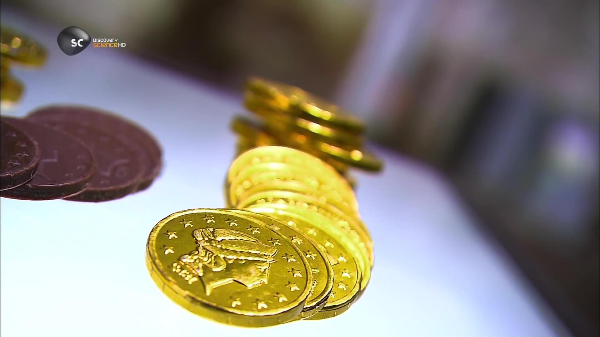 Шоколадные монеты