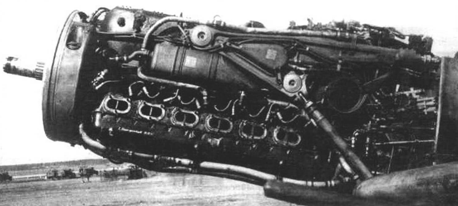 Силовая установка Bf 109G-2