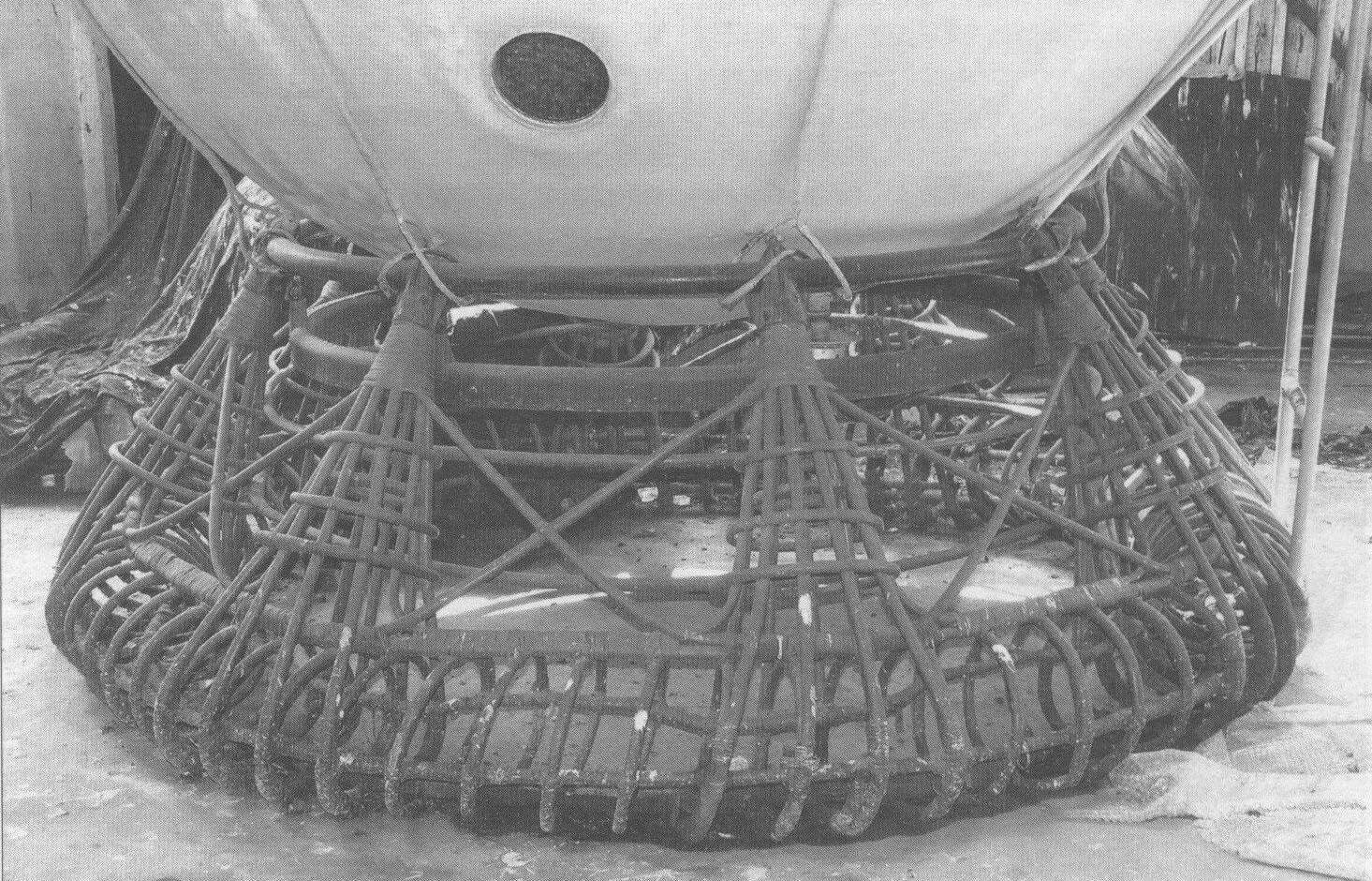 Плетеный амортизатор гондолы стратостата «СССР» был аналогичен БОК-9