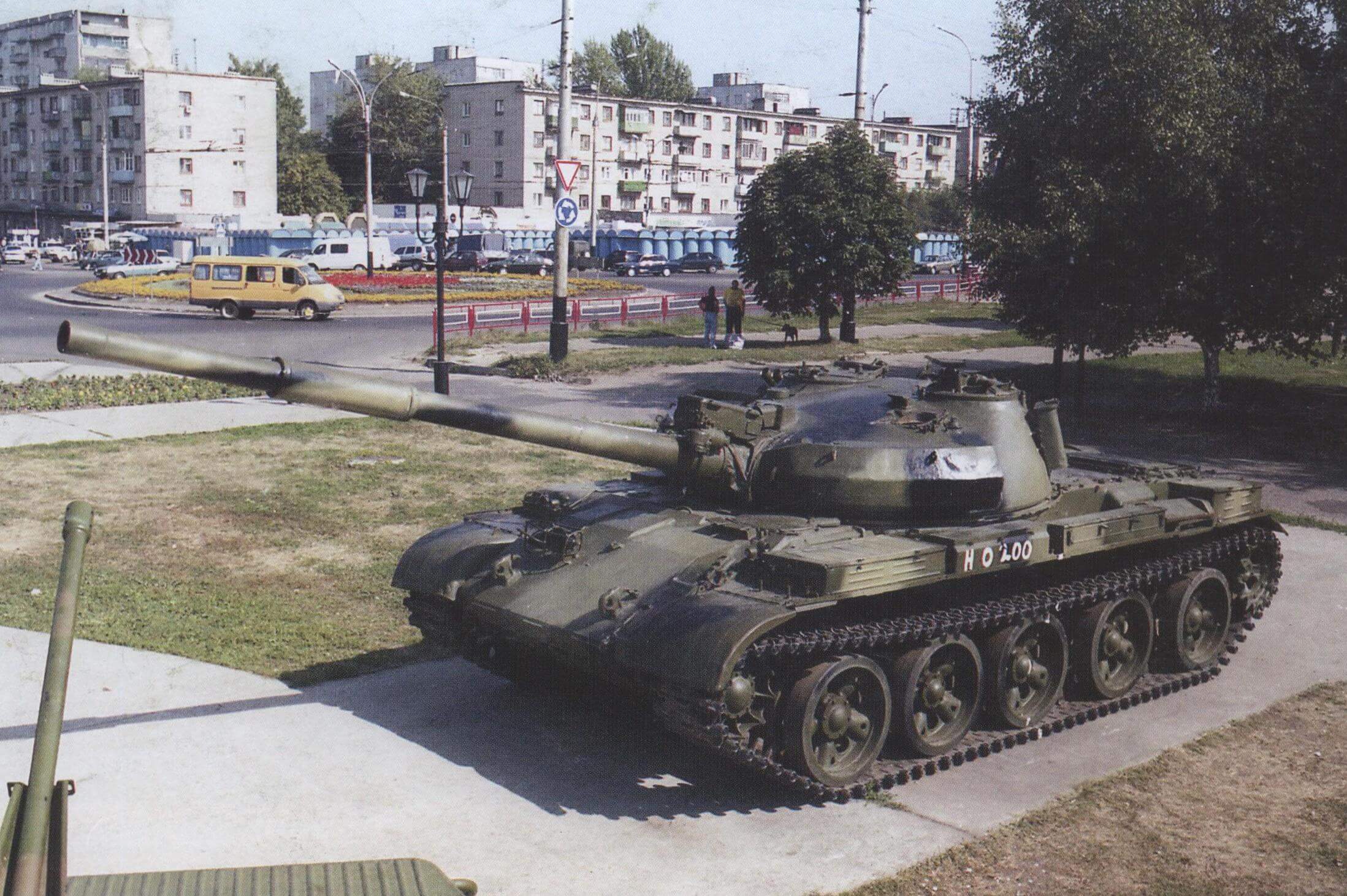 Т-62М в Парке Победы г. Тамбова