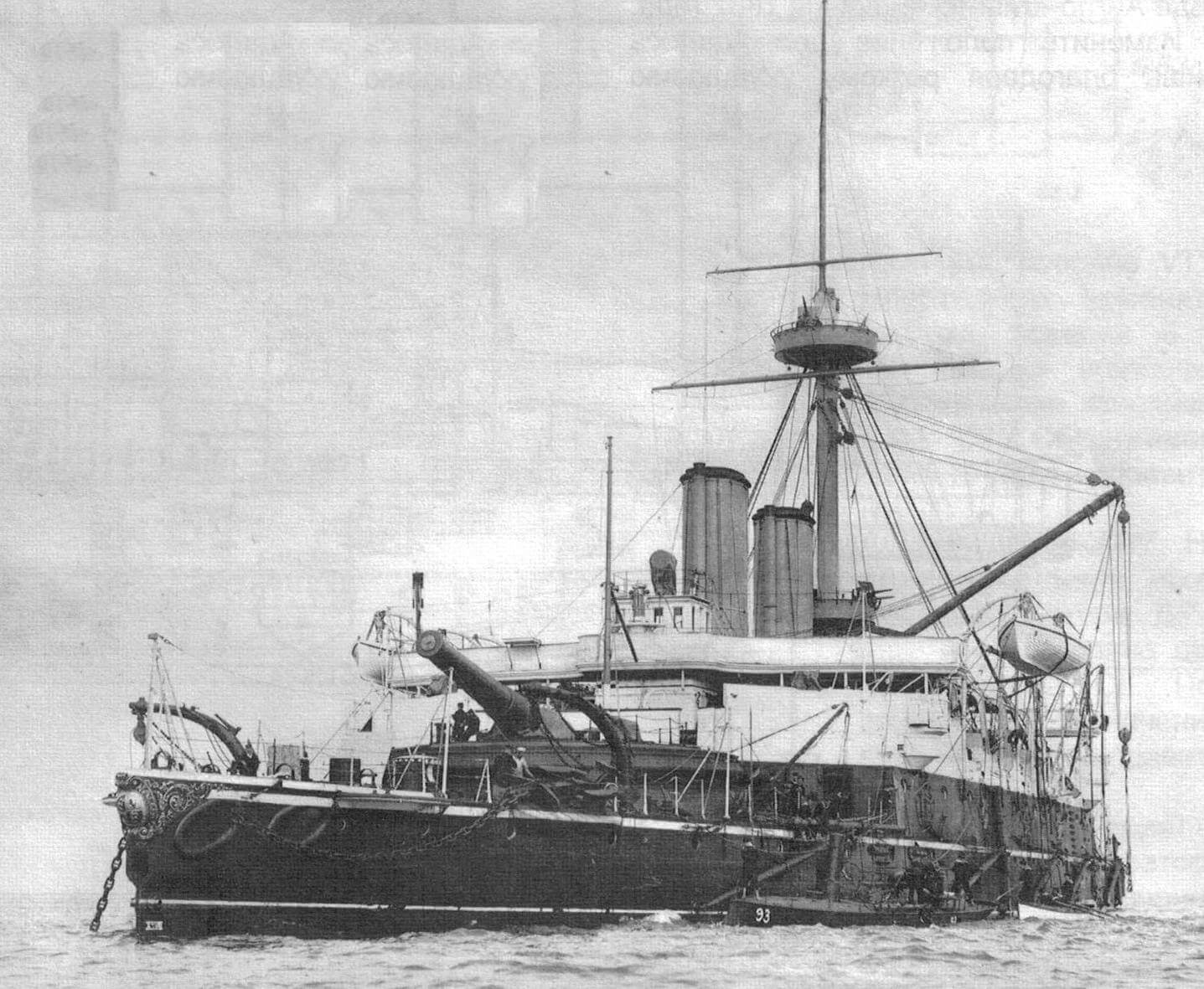 Броненосец «Бенбоу», последний корабль типа «Адмирал». На нем чуть было не завершилась линия развития британских линкоров