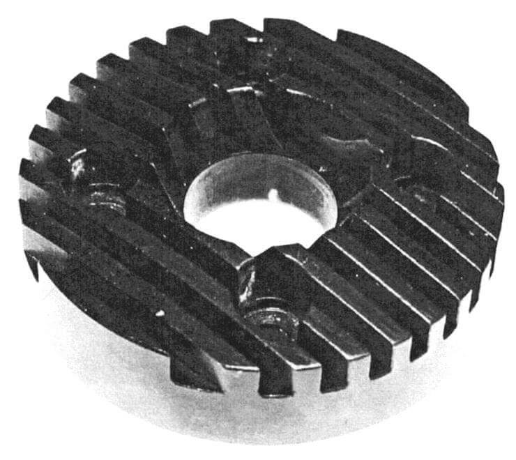 Радиатор головки, анодированный в черный цвет