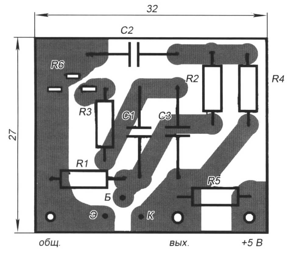 Рис. 9. Печатные платы модулей МВ (вверху) и ГС (внизу)