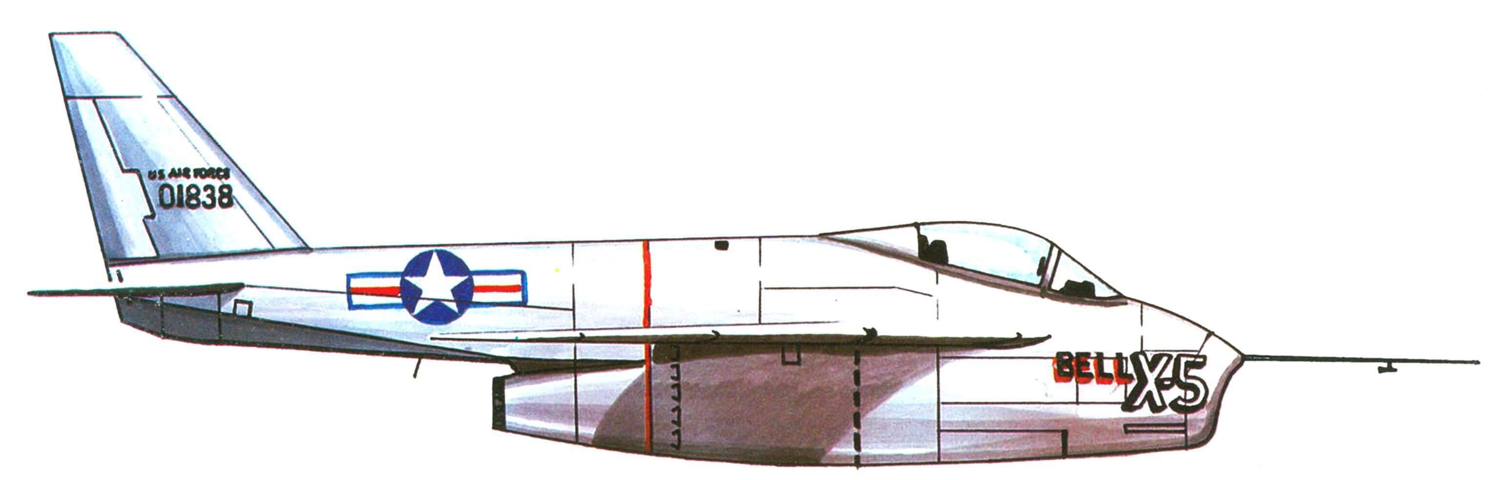 Первый экземпляр самолета Х-5, 1952 год.