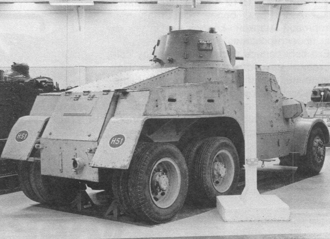 БА «Лейланл» ZC 774 в танковом музее в Бовингтоне