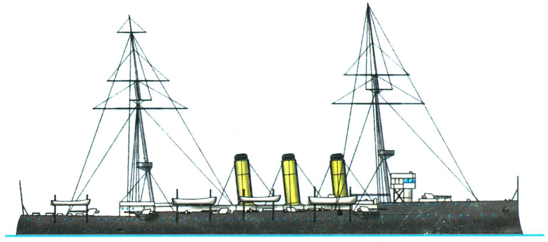 Бронепалубный крейсер «Челленджер» (Англия, 1904 г.)