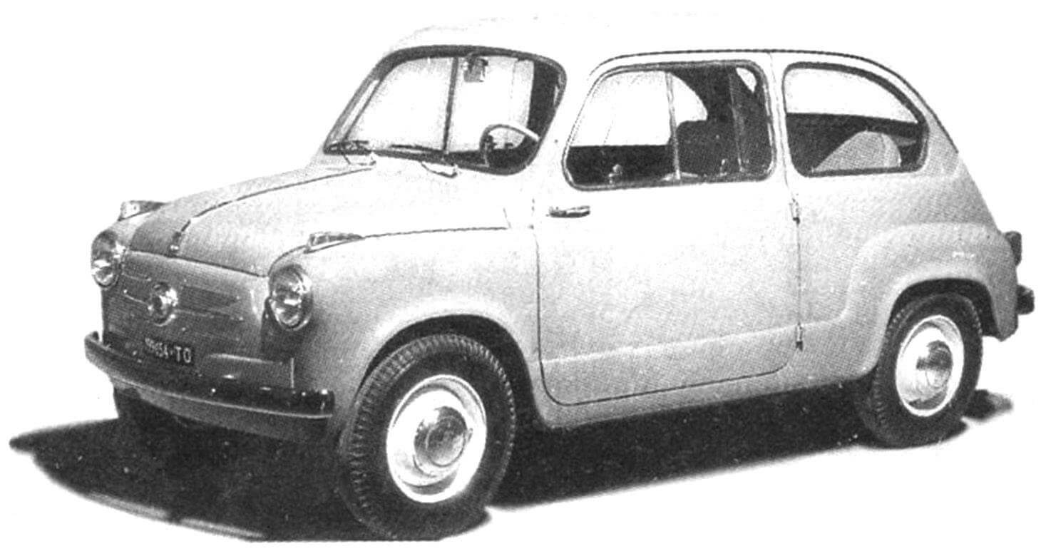 Прототипом нашего народного автомобиля стал Fiat 600 образца 1955 года - одна из самых популярных легковушек в Европе того времени