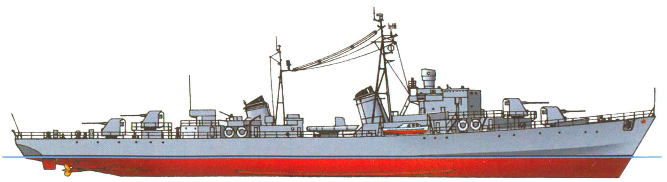 Сторожевой корабль «Сокол» (проект 42), СССР, 1952 г.