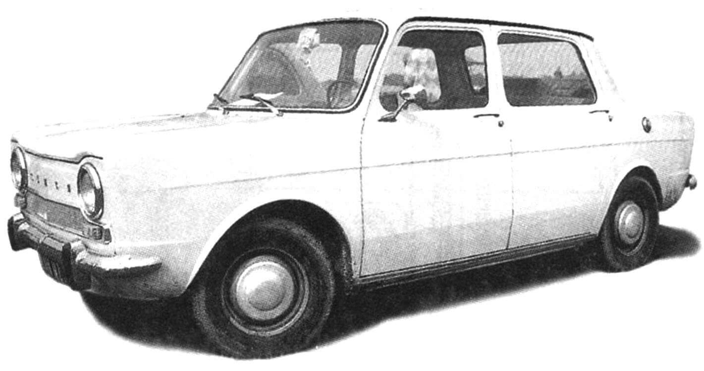 Как утверждают, прототипом следующей модели "Запорожца" стал французский заднемоторный автомобиль Simca 1000, впервые представленный публике в 1961 году