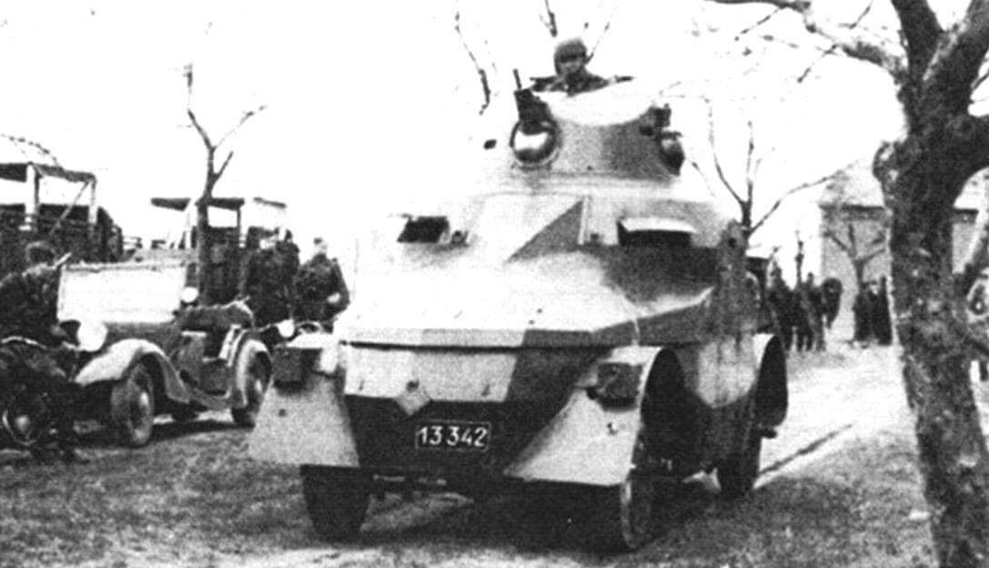OA vz.27 на маневрах чехословацкой армии