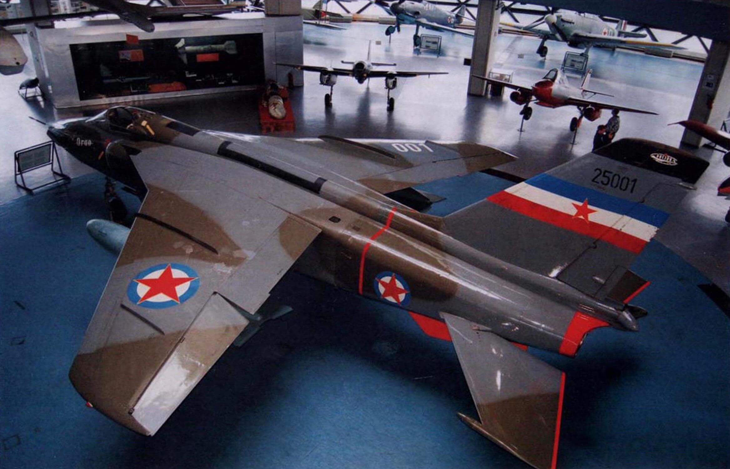Реактивный истребитель-бомбардировщик SOKO J-22Н Orao стал самой совершенной разработкой югославских конструкторов
