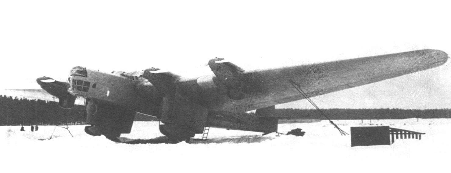 Опытный бомбардировщик ДБА на государственных испытаниях 1936 года