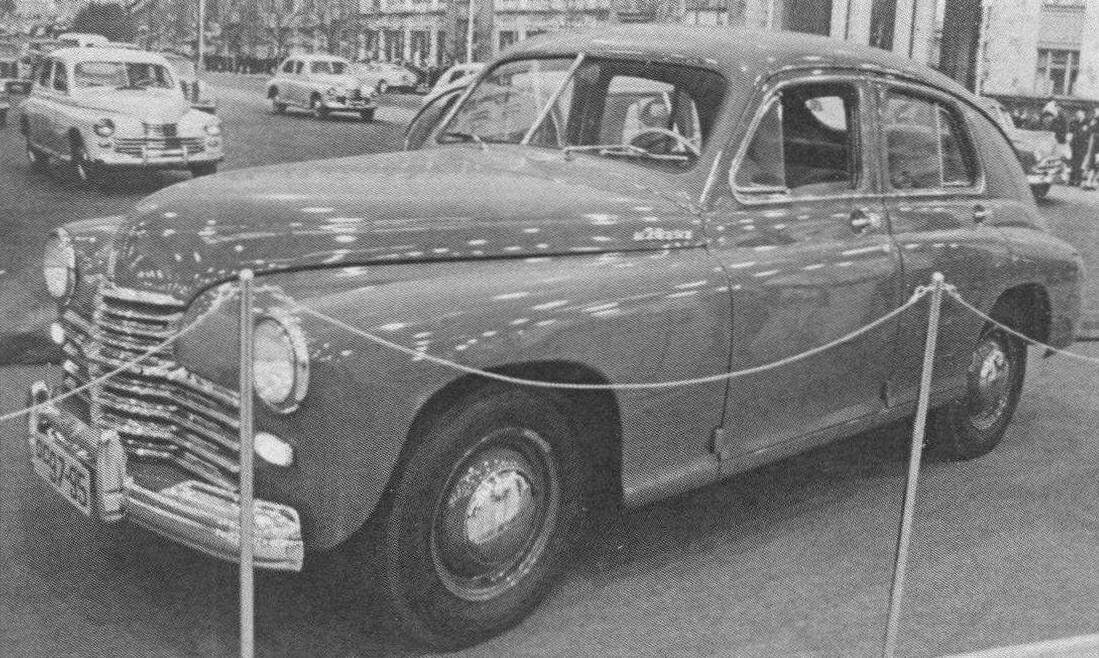 ГАЗ-М20 «Победа» выпуска начала 1950-х годов