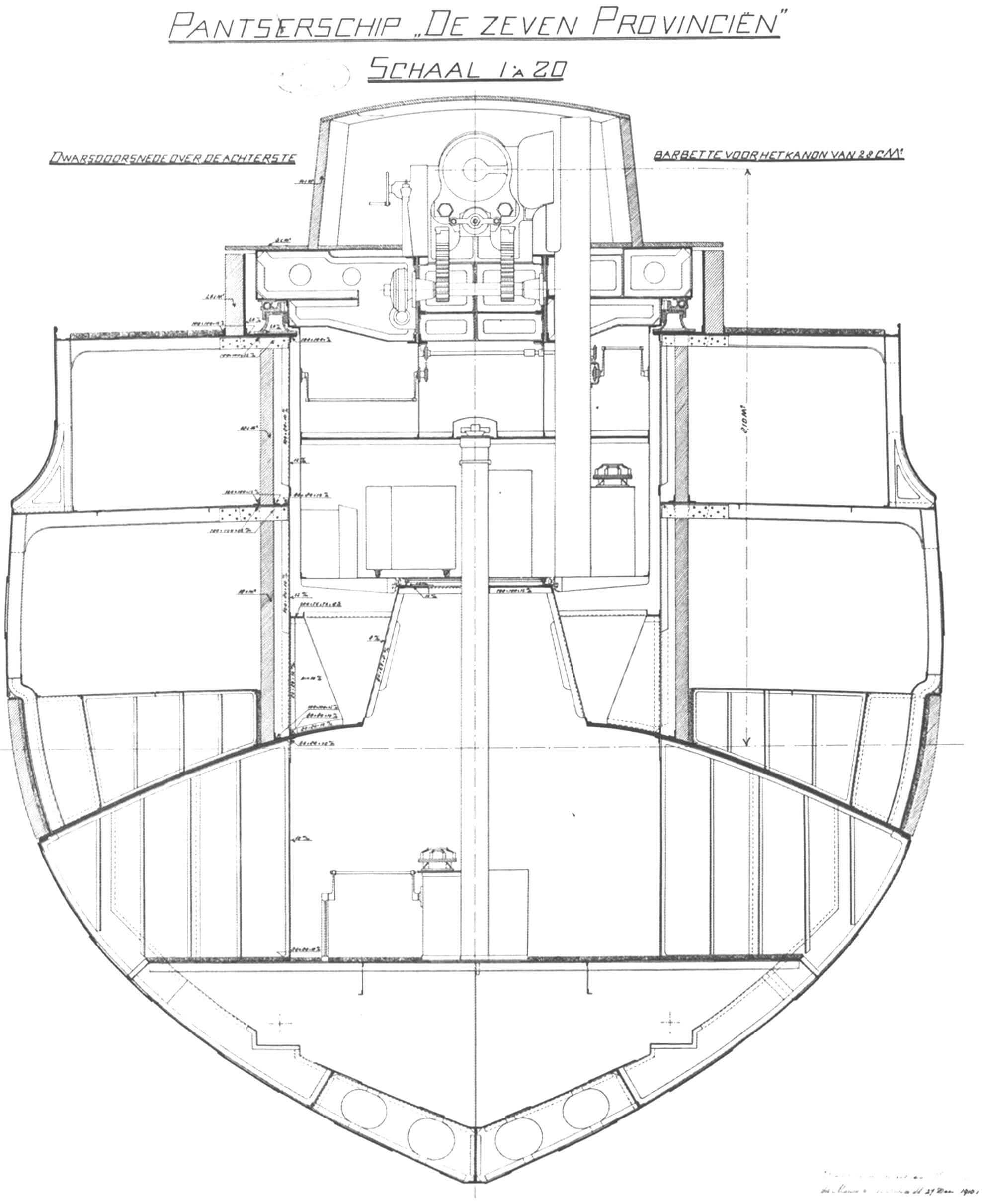 Корабль береговой обороны «Сурабая» (вид на период Второй мировой войны)