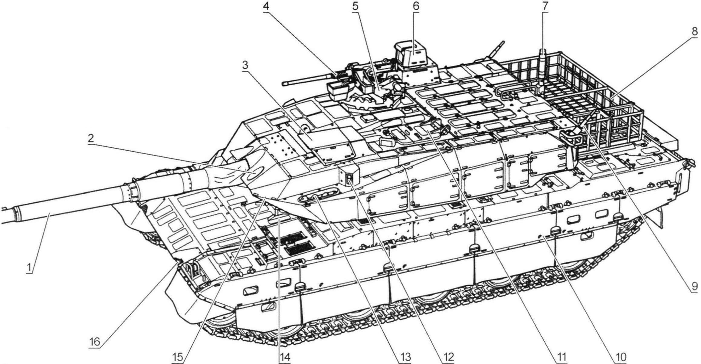 Основной боевой танк «10»