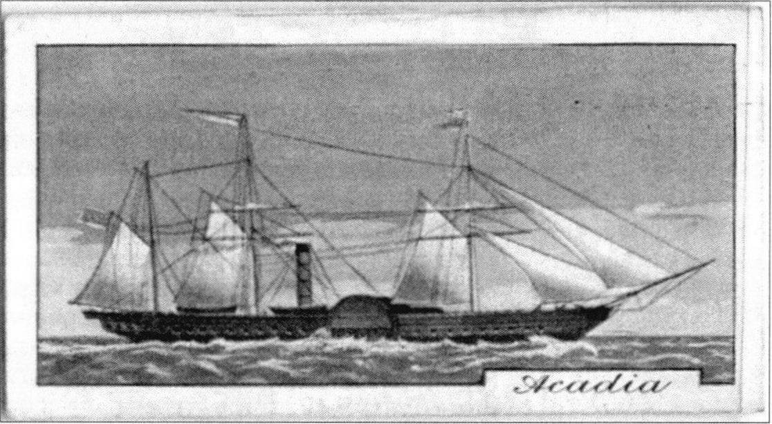 Трансатлантик «Акадия», ставший в 1849 году германским кораблем «Эрцгерцог Иоганн»