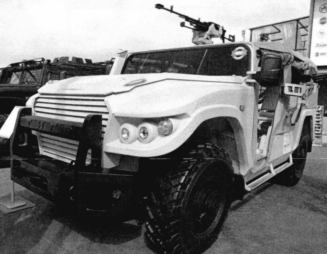 Разведывательно-штурмовая машина «Багги» на базе бронеавтомобиля «Тигр»