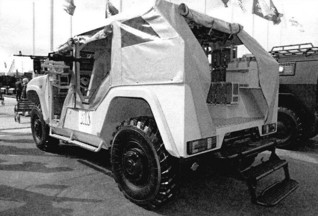 Разведывательно-штурмовая машина «Багги» на базе бронеавтомобиля «Тигр»