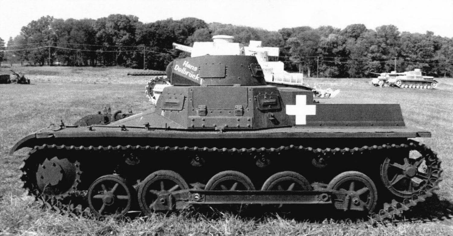 Pz.I Ausf.B в Военном музее на Абердинском полигоне (США)