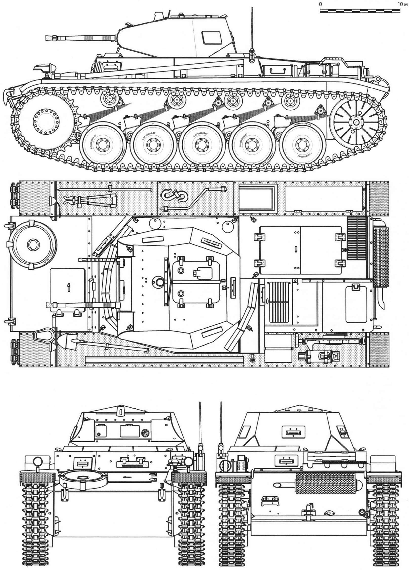 Легкий танк Pz.II Аusf.С