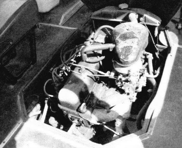 Двигатель позаимствован у ГАЗ-24