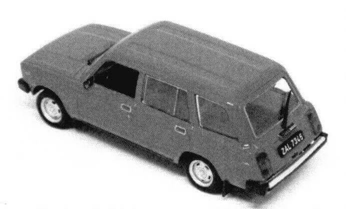 Модель ВАЗ-2104 из польской журнальной серии