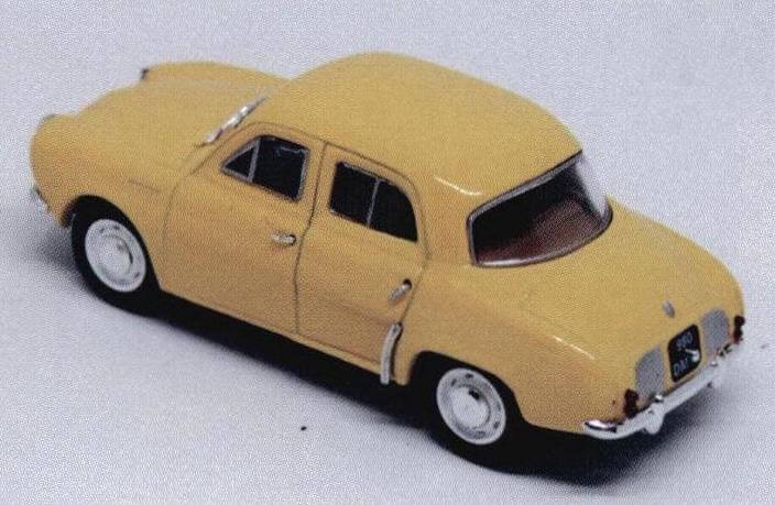 Автомобили Renault Dauphine отличались богатой цветовой палитрой