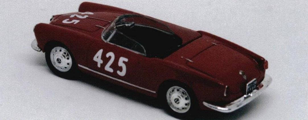 Giulietta Spider Monoposto - одна из лучших моделей в журнальной серии Mille Miglia