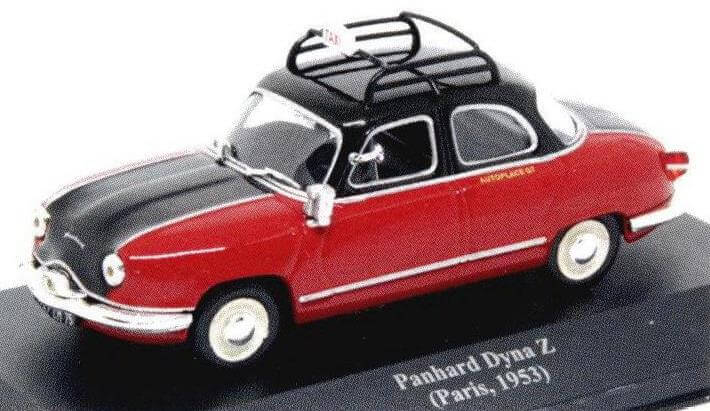 Panhard Dyna Z в варианте парижского такси образна 1956 года