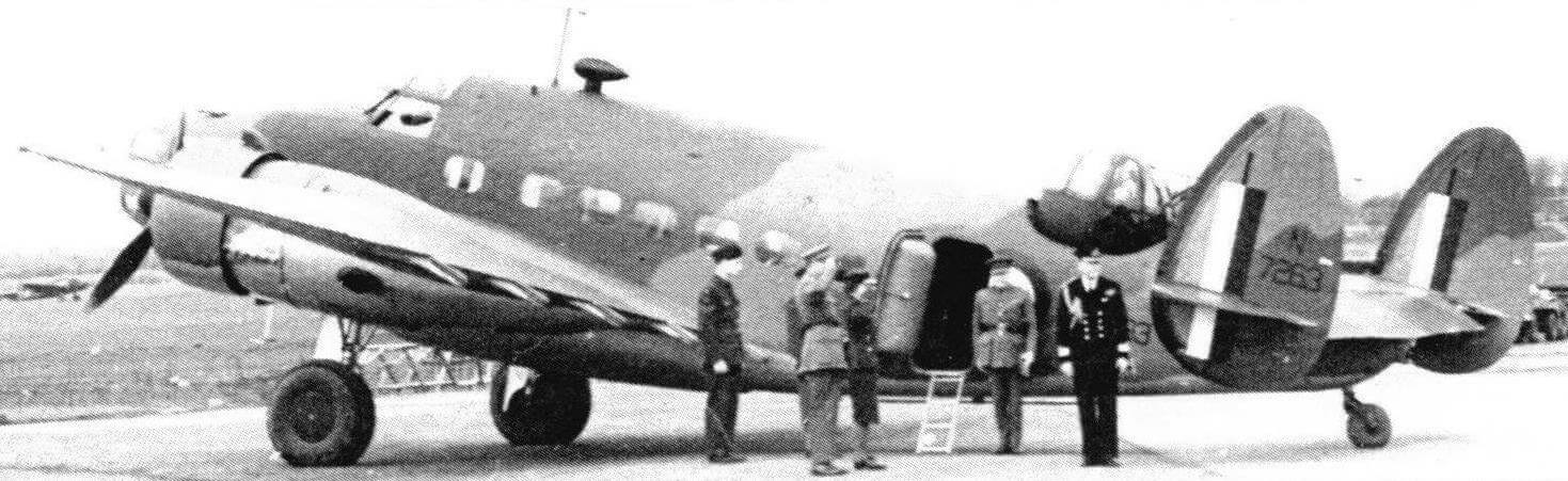 Бомбардировщик L-414, более известный под английским названием «Хадсон», являлся доработкой пассажирского L-14