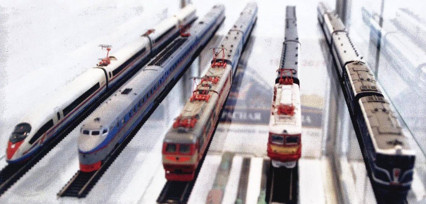 Модели поездов, в разное время работавших на магистрали Санкт-Петербург (Ленинград)-Москва. Масштаб 1:120, «Московский ТТ-клуб»