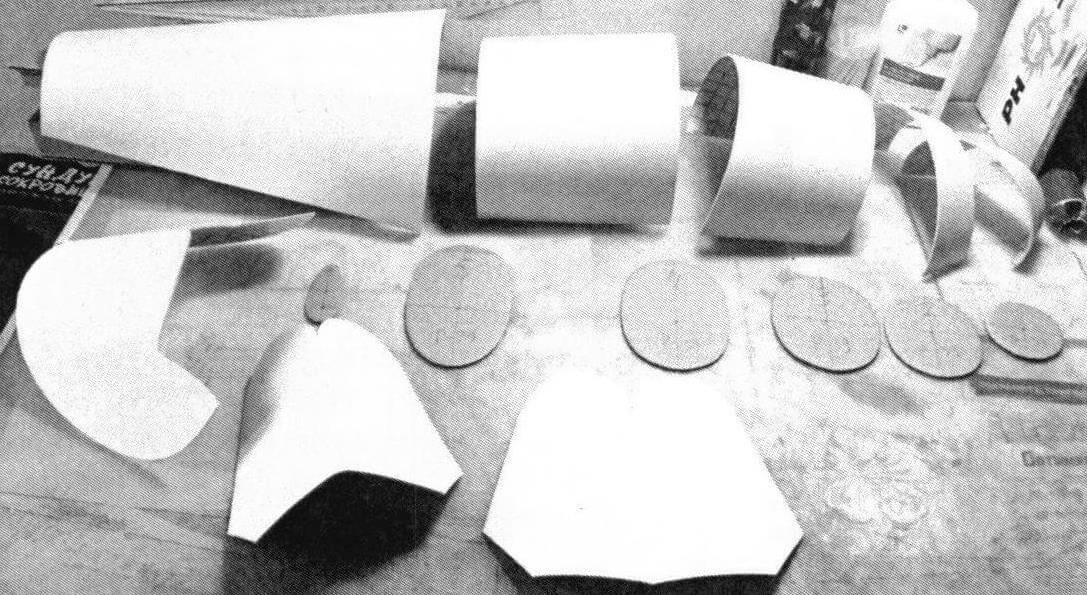 Процесс изготовления модели самолета Р-39 «Аэрокобра»