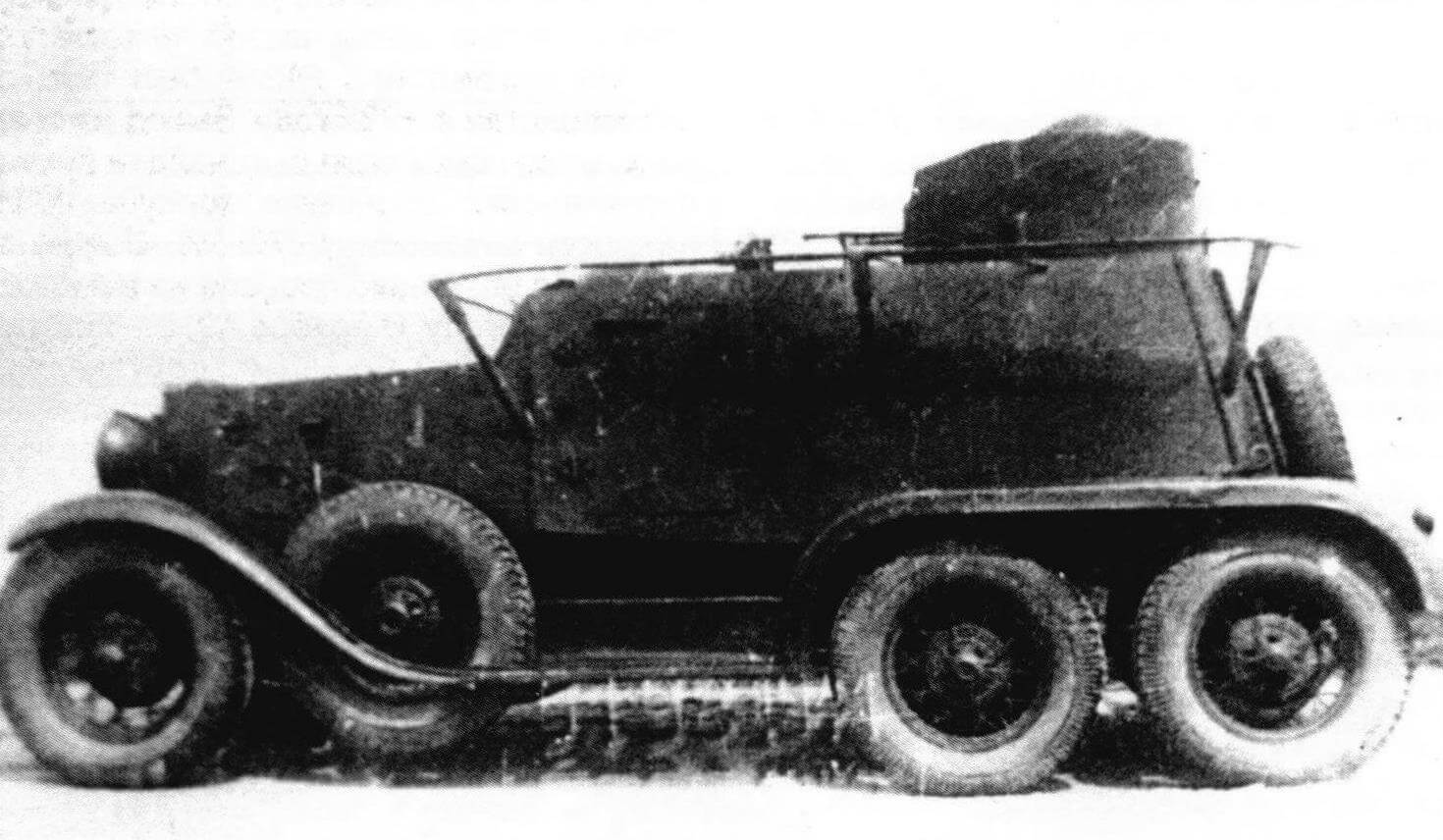 Бронеавтомобиль ГАЗ-ТК, июнь 1935 года