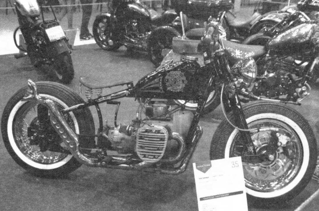 Супербайк с «сердцем» от мотоцикла К-650