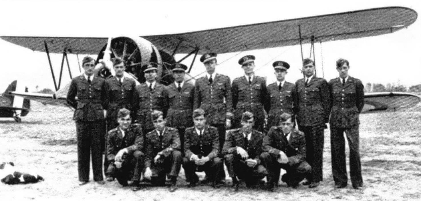 Перуанские и итальянские пилоты, конец 1935 года