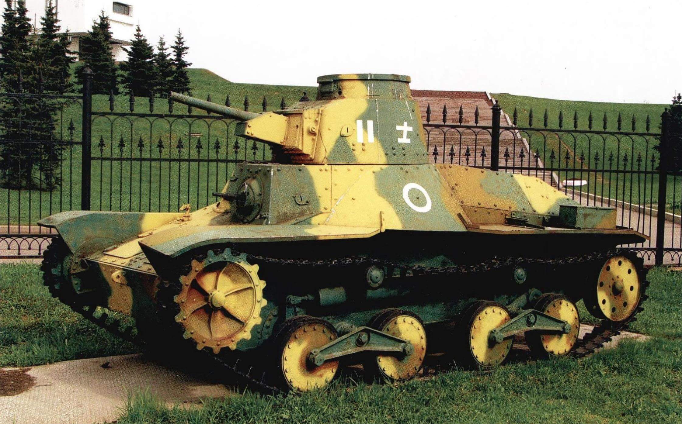 Легкий танк 2595 «Ха-Го» в экспозиции Центрального музея Великой Отечественной войны в Москве, 2005 г.